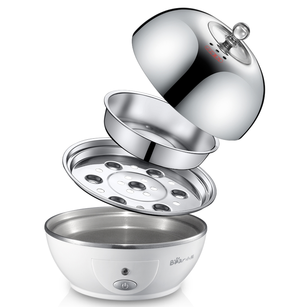 小熊全不銹鋼煮蛋器 廚房里的簡(jiǎn)約高效早餐伴侶